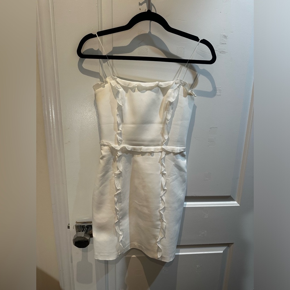 Amanda Uprichard white mini dress